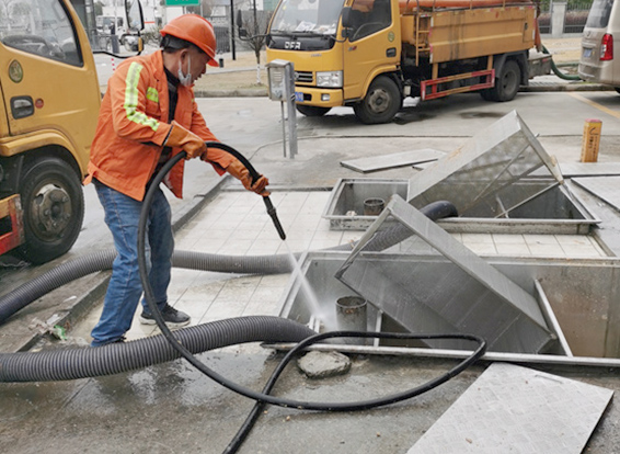 江孜隔油池清理